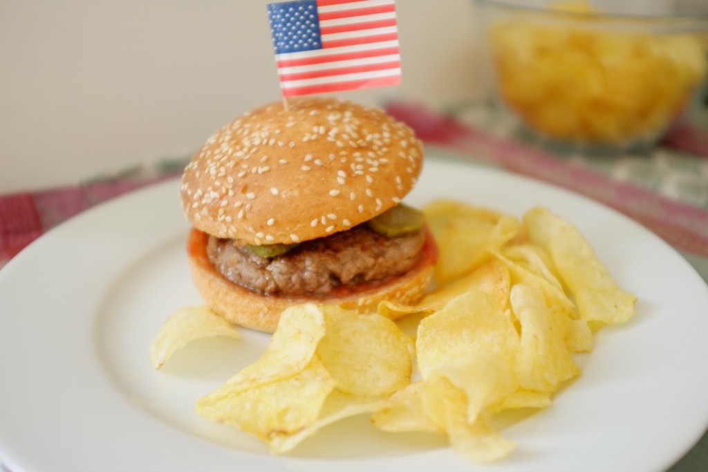 Mon burger sans gluten !