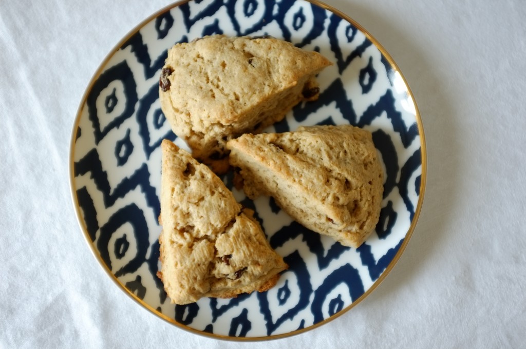 les scones sans gluten raisin et cannelle