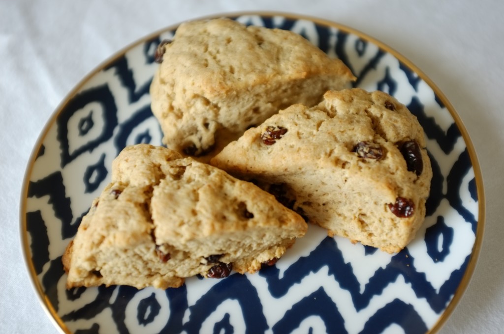 les scones sans gluten raisin et cannelle