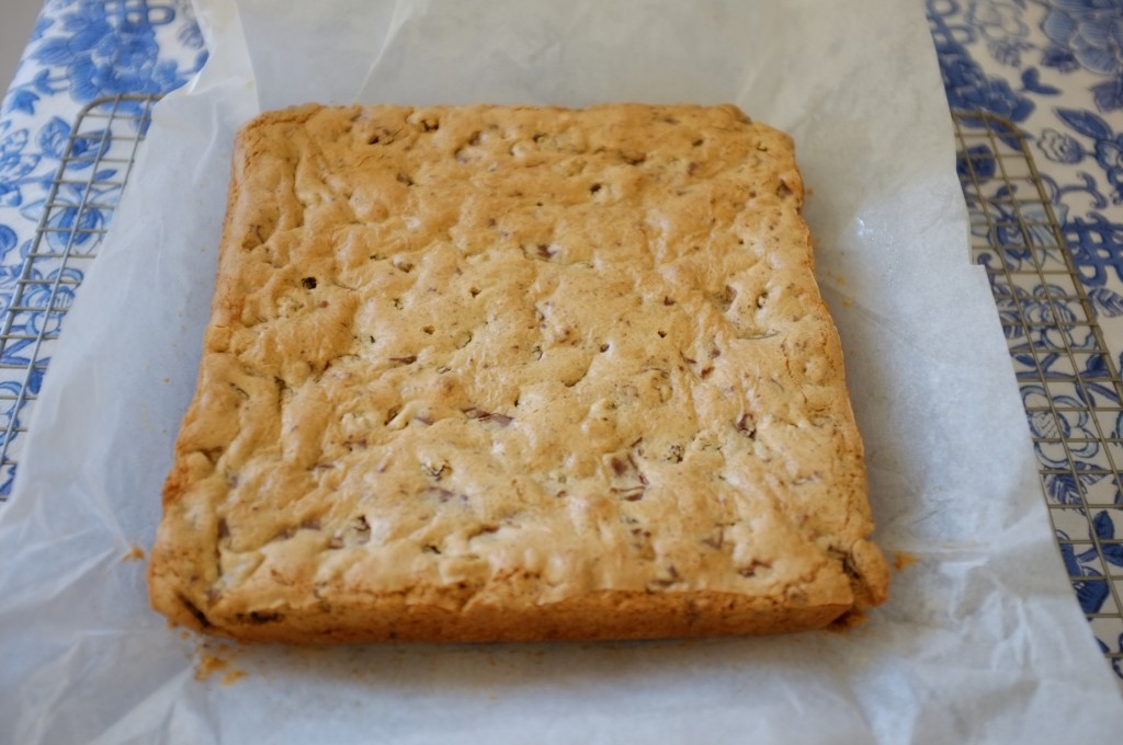 le gâteau sans gluten au raisin et éclat de chocolat