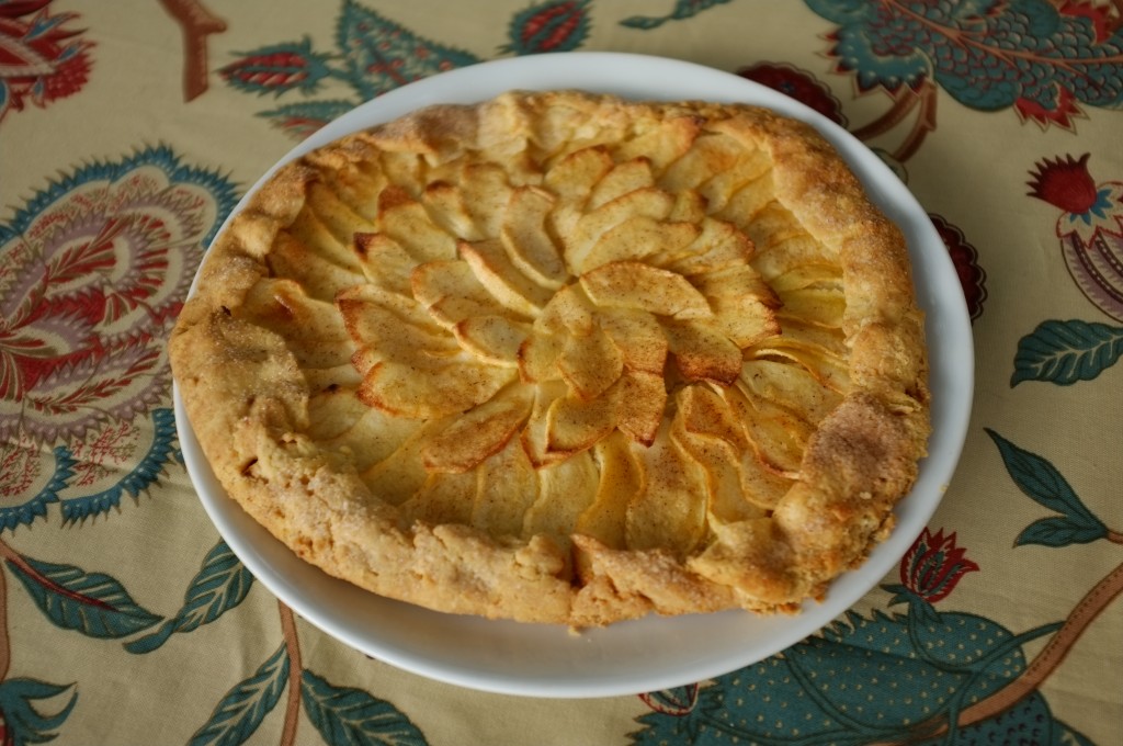 Le tarte rustique sans gluten aux pommes