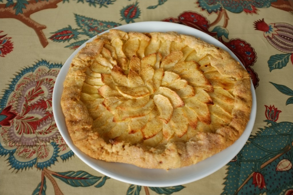 Le tarte rustique sans gluten aux pommes