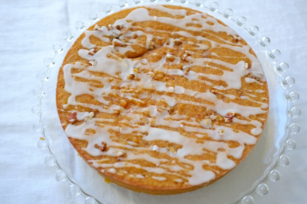 Le gâteau sans gluten carotte et orange