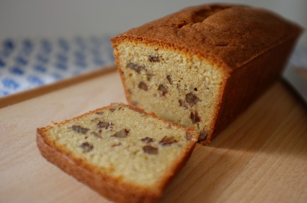 Le cake sans gluten au sirop d'érable et noix de pécan