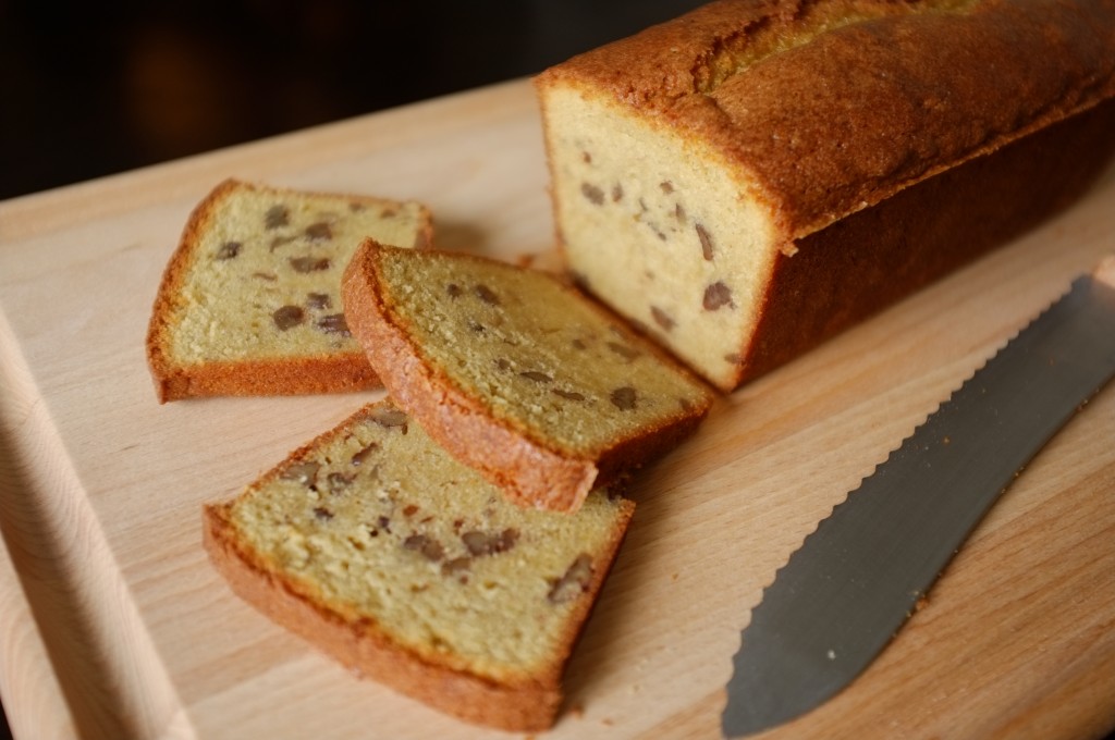 Le cake sans gluten au sirop d'érable et noix de pécan 