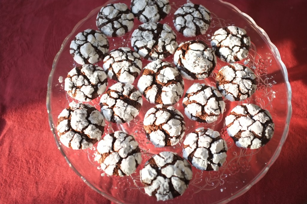 Les cookies des neiges sans gluten 