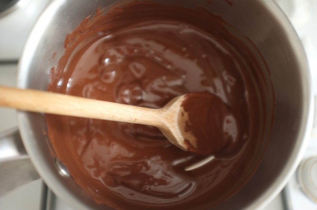 le chocolat noir sans gluten pâtissier fond au bain marie