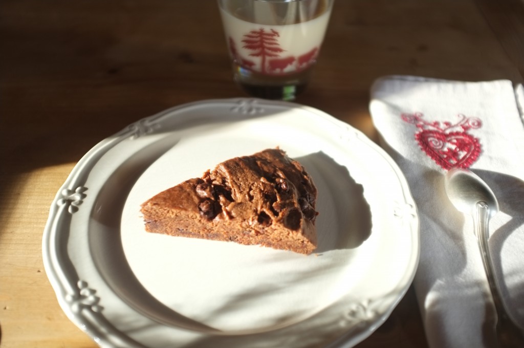 le brownie sans gluten du mix Soleil Vie pour le gouter