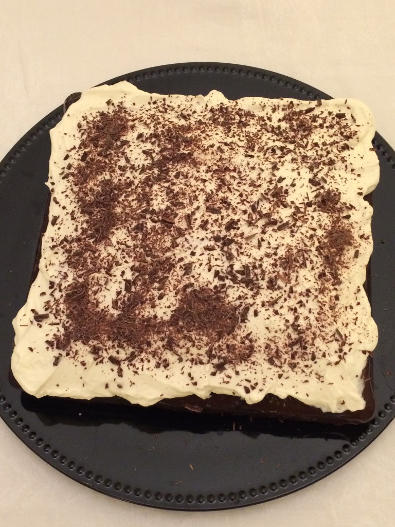 le gâteau sans gluten chocolat café pour Damien