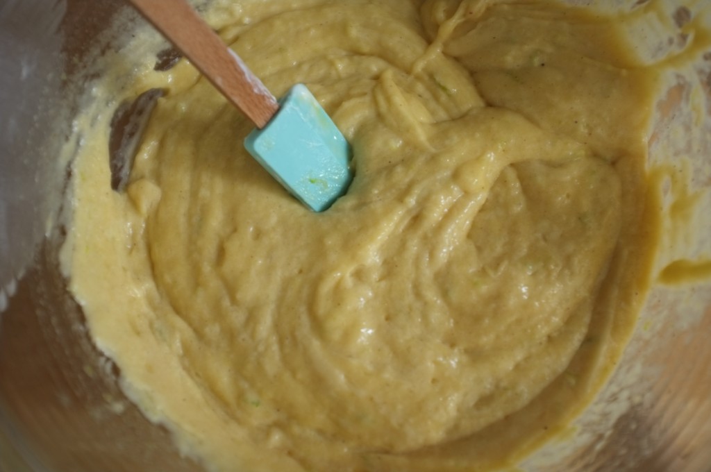 La pâte sans gluten pour la cake citron vert de Laurent Mariotte