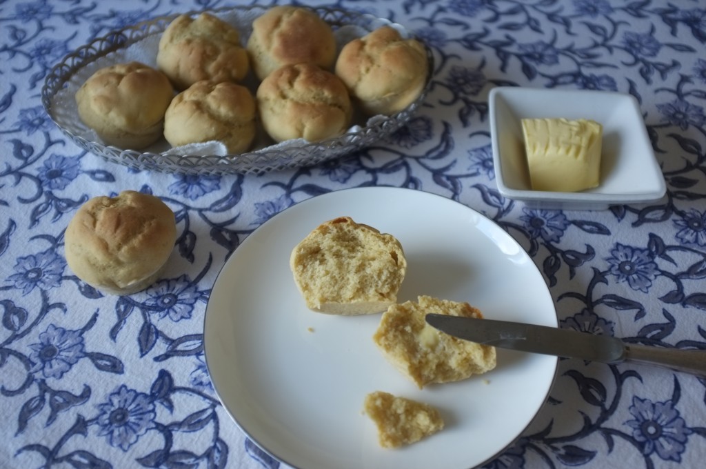 Les petits pains de table sans gluten permette à chacun son petit pain individuel