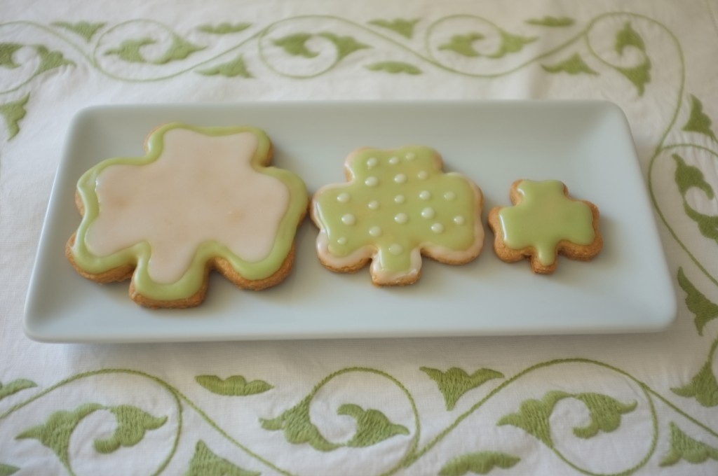 Les cookies Saint Patrick 2015