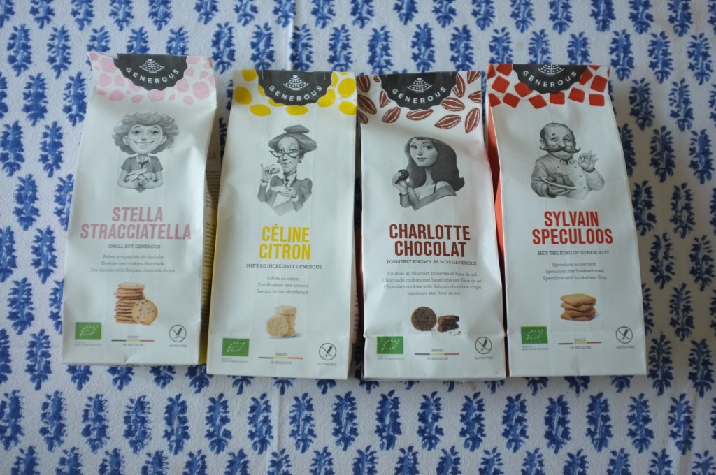 Les biscuits generous envoyé depuis Bruxelles.