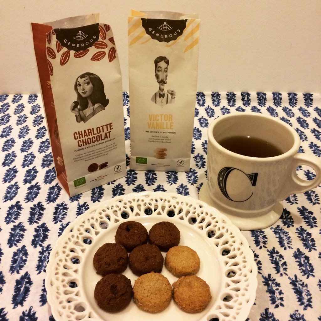 La première photo de mon Instagram avec les biscuits offerts par Victor et Gaspard