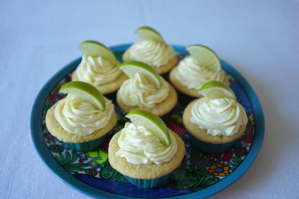 Les cupcake sans gluten au citron vert