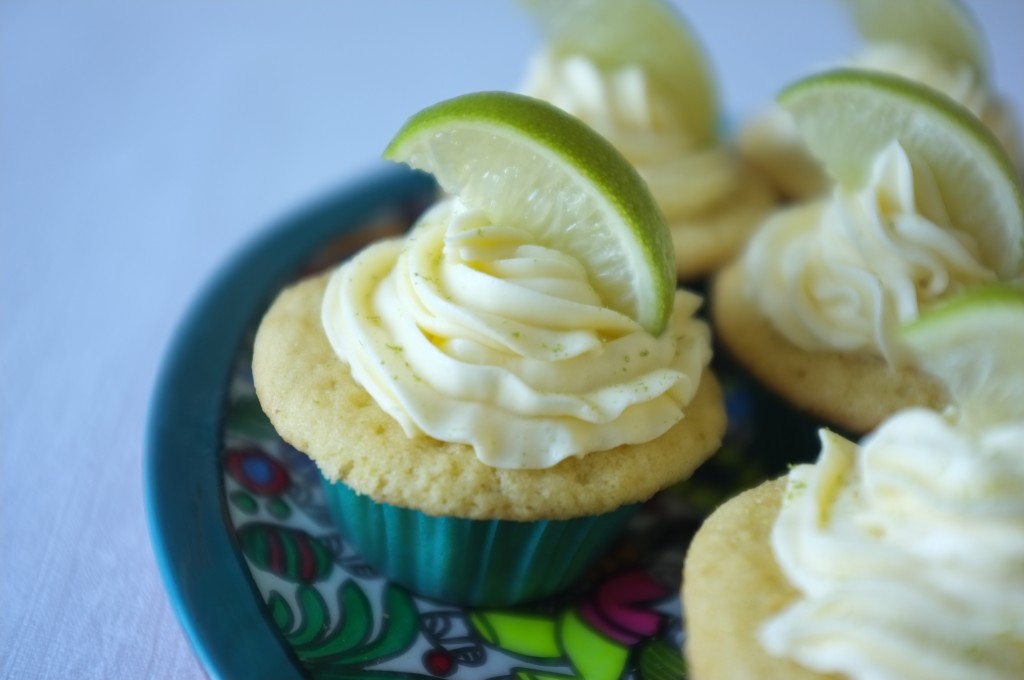 Les cupcake sans gluten au citron vert