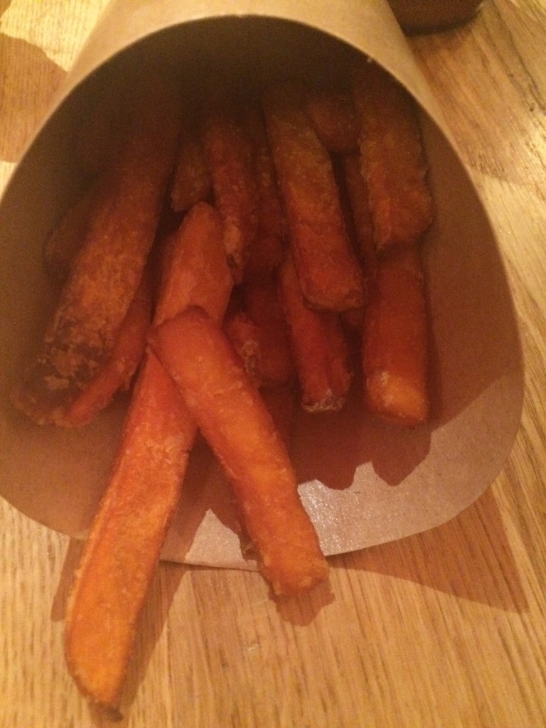 les frites sans gluten de patate douce, une pure merveille