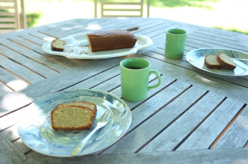 le cake au citron pour le goûter d'été en Provence