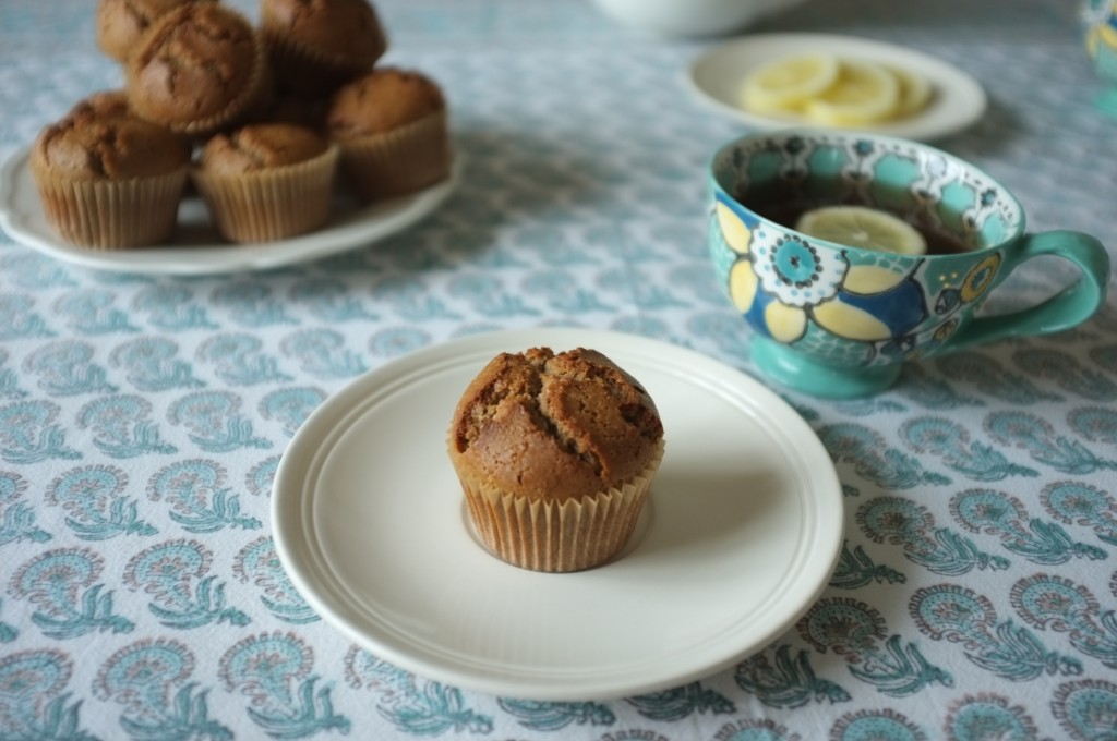 Les muffins sans gluten au sarrasin pour notre petit déjeuner