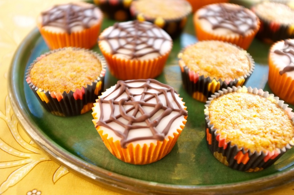 Les muffins sans gluten orange et carotte pour Halloween 2015