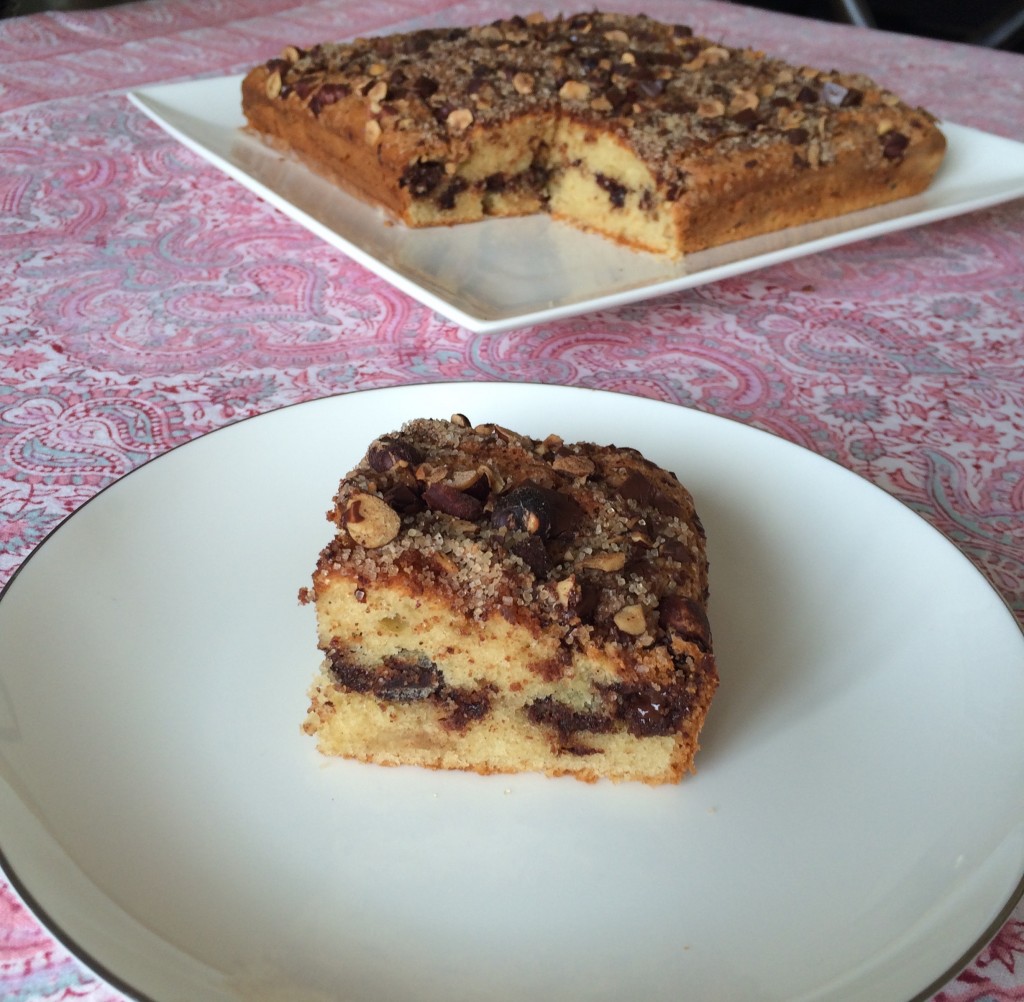 Le gâteau sans gluten chocolat, noisette et cannelle.