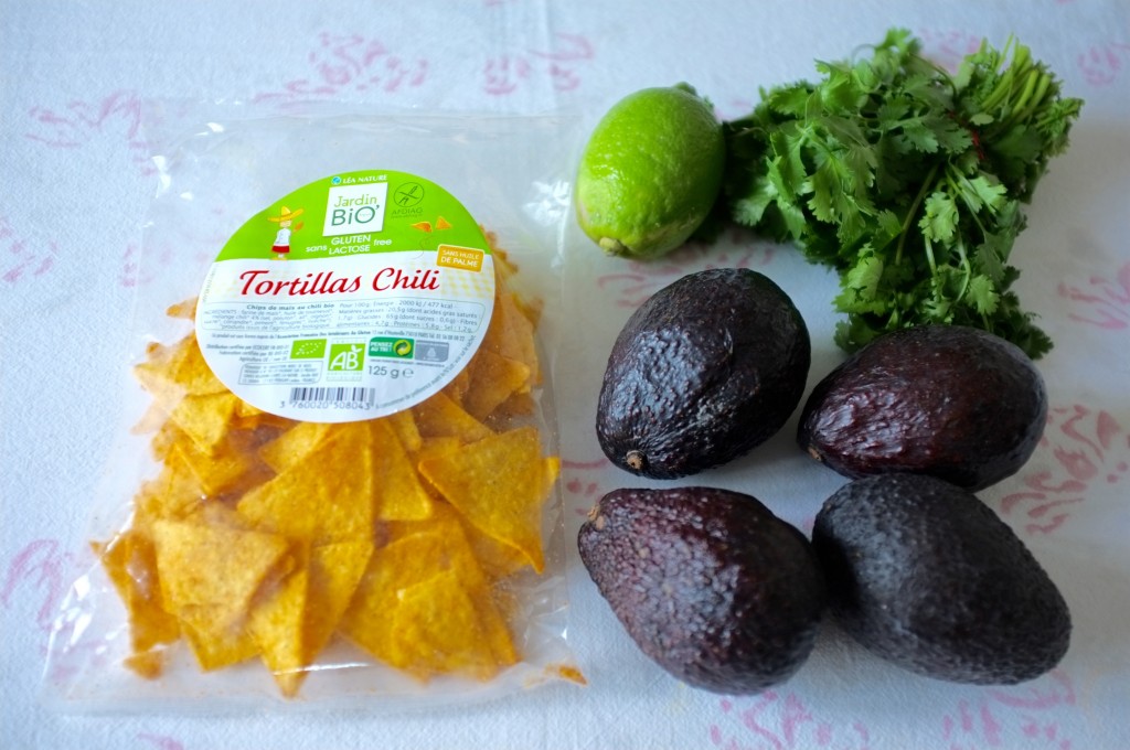 Les tortillas Chili de la marque Jardin Bio, certifiés par l'Afdiag et doucement épicés pour acompagner notre guacamole.