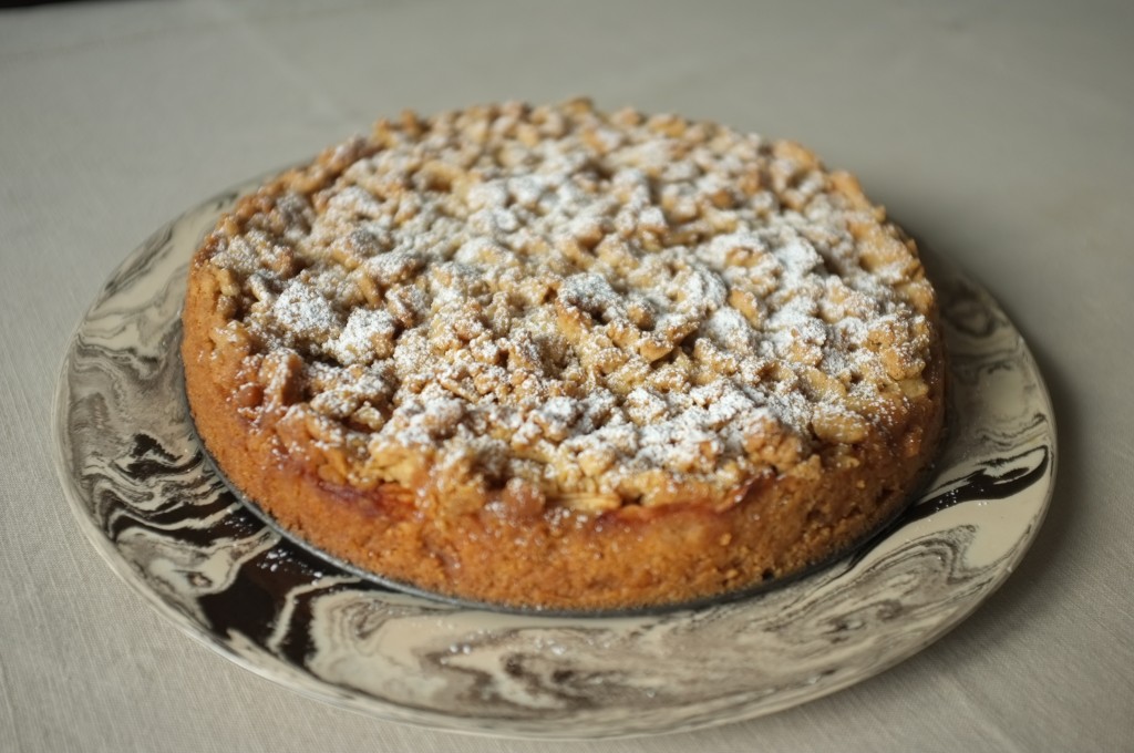 La recette sans gluten de gâteau aux pommes