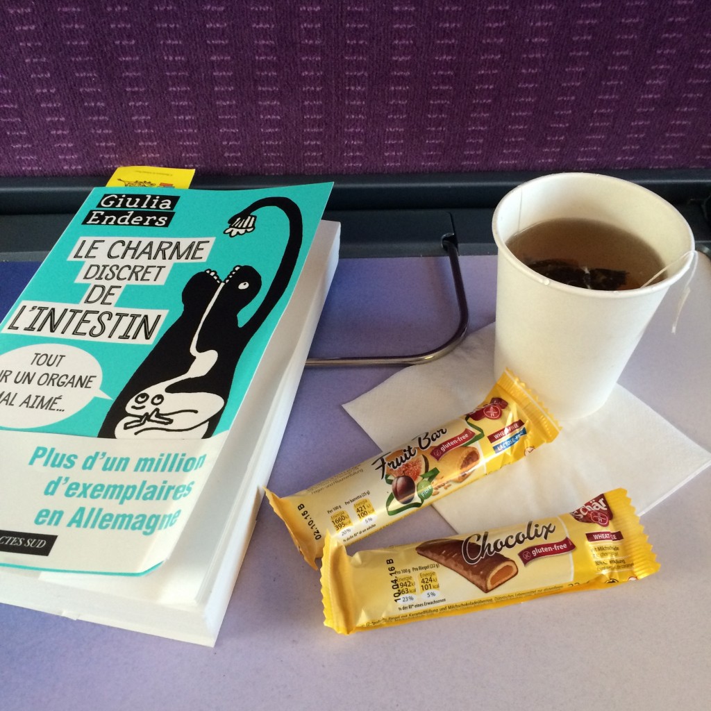 Ma chocolix pendant mon voyahe TGV en direction de la Provence (à la Toussaint).