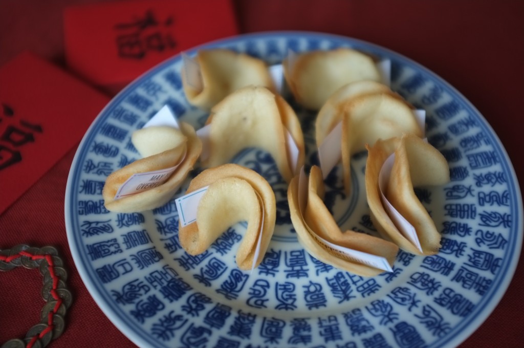 Les "fortune cookie" chinois sans gluten