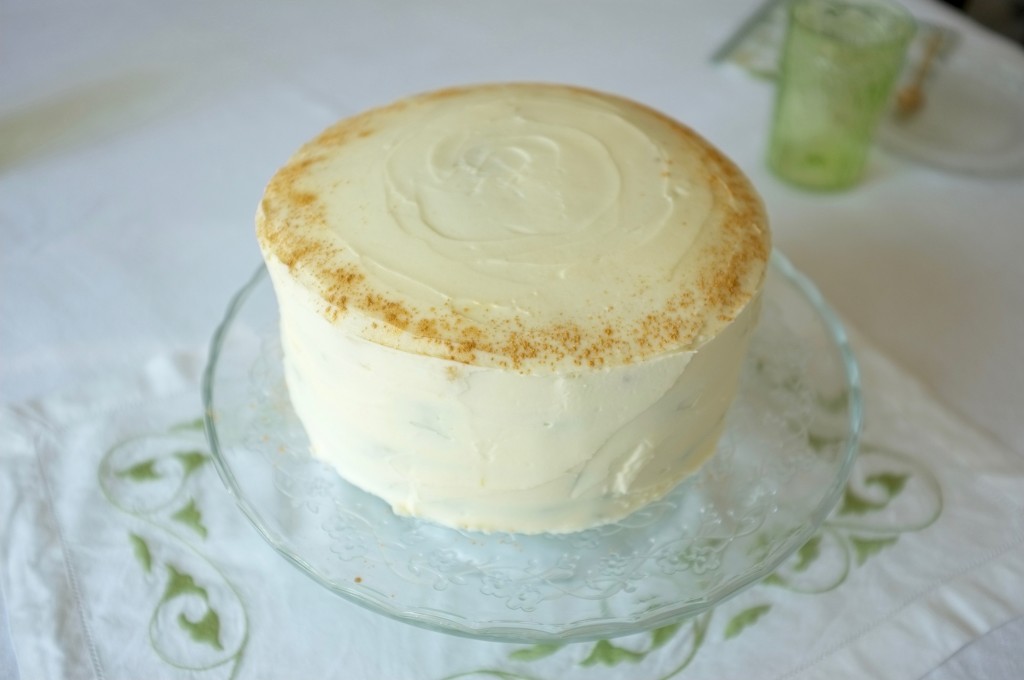 Le gâteau ombré sans gluten pour la St Patrick