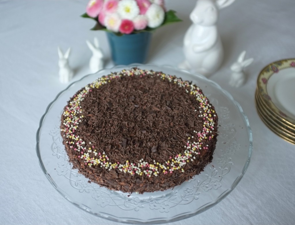 Le gâteau sans gluten au chocolat pour notre Pâques 2016 