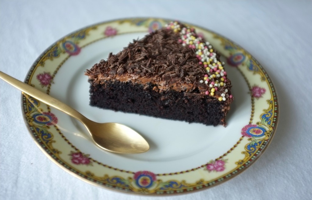 Le gâteau sans gluten au choclat de Pâques 2016