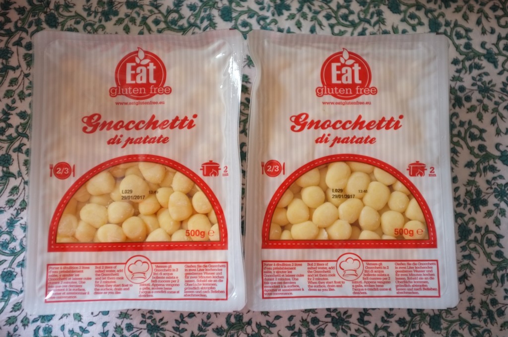 Les gnocchetti de Eat Gluten Free, mon fils les adore. J'en ai pris deux paquet pour en congeler un !