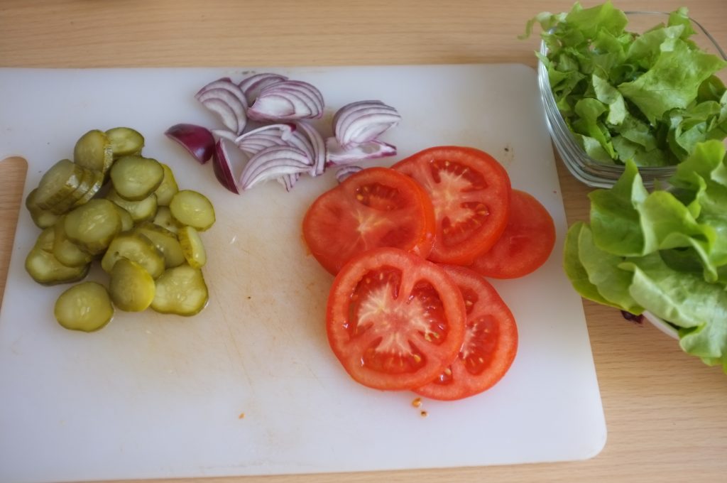 Les condiments sans gluten  pour nos burgers