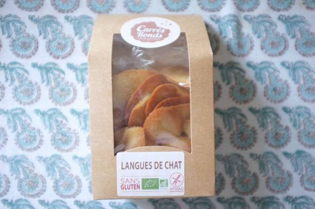 Les langues de chat de Carré ronds, comme les vrais petites langues de chats de mon enfances.