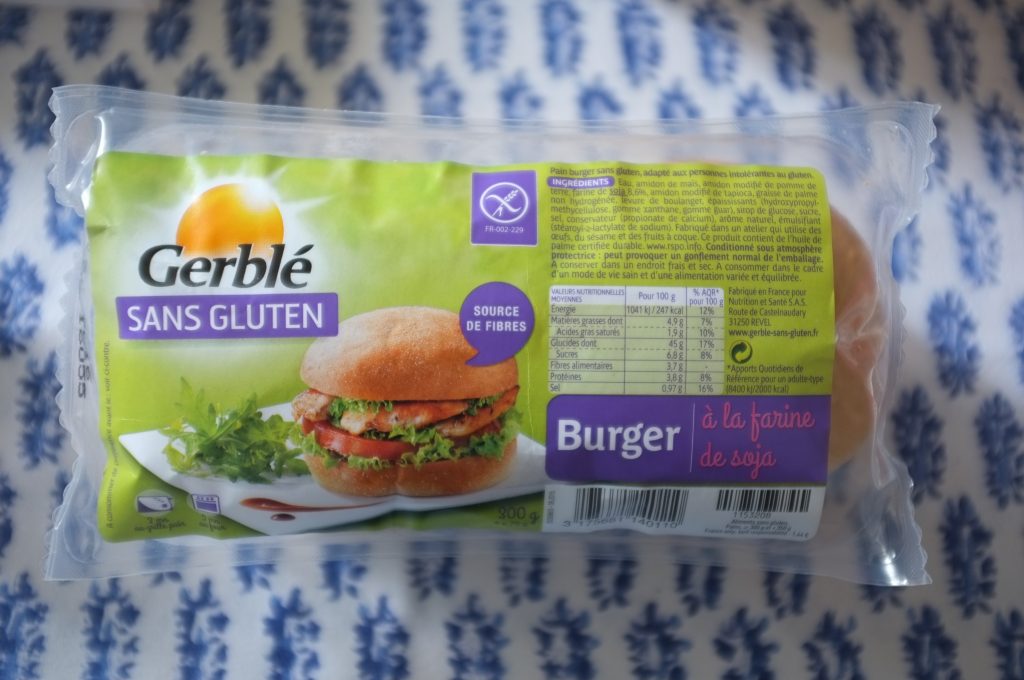 Les pains pour burger sans gluten de Gerblé Sans Gluten