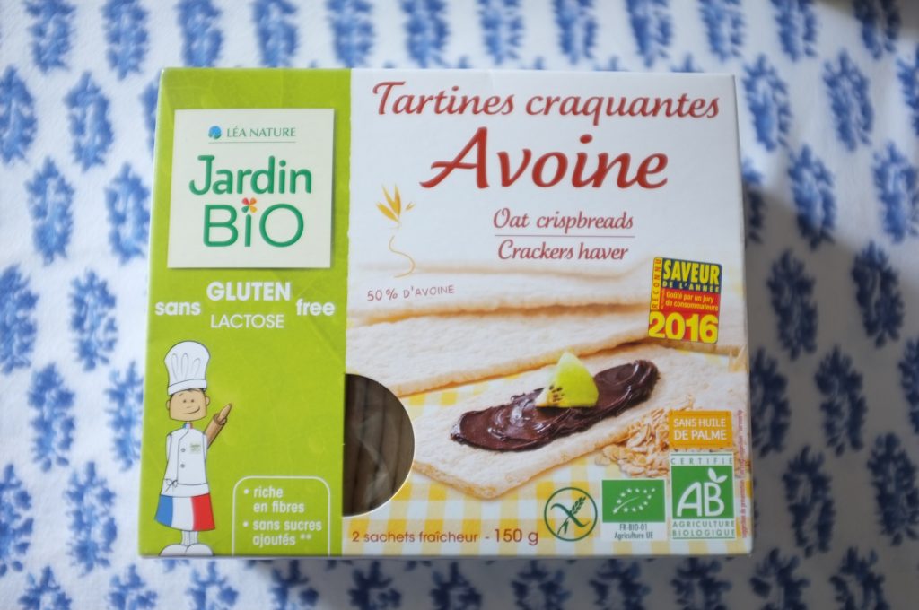 Les tartine croquantes à l'avoine certifié sans gluten de Jardin Bio