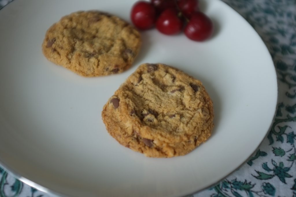 Les cookies choco noisette de Gerblé Sans Gluten pour le goûter.