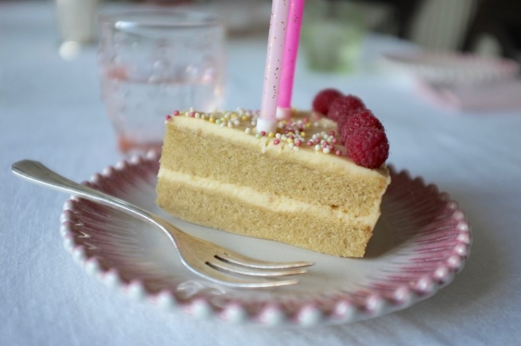 Ma part de gâteau d'anniversaire sans gluten