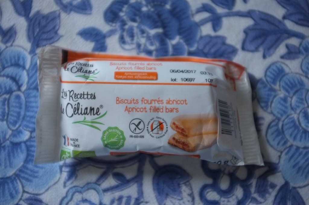 Les biscuits fourrées abricot de Les recettes de Céliane ( 2 biscuits par paquet)
