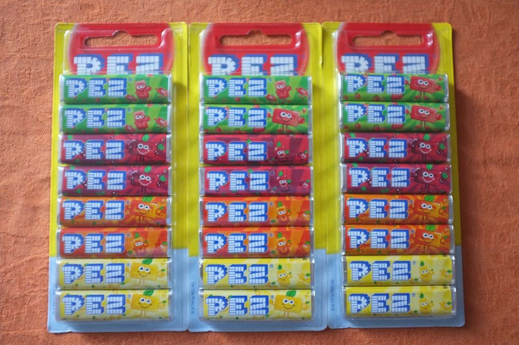 Les bonbons PEZ sont des bonbons que j'aime depuis l'enfance, mais après mon diagnostique, c'étaient eux que j'avais le droit, en toute sécurité, de déguster...